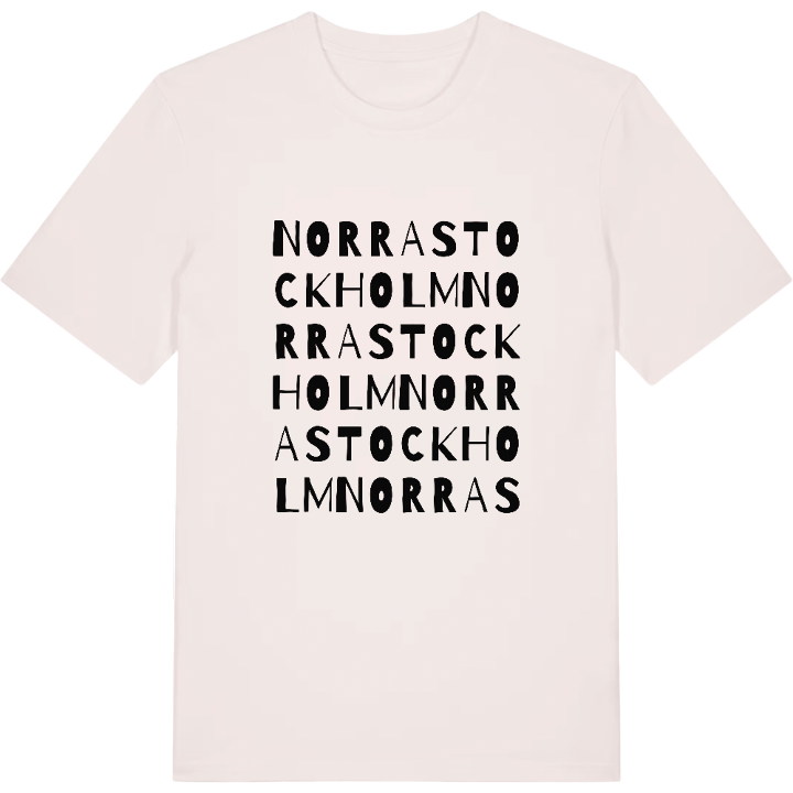Norra Stockholm ordlek t-shirt – t-shirt från PinShirt