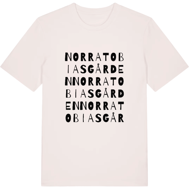 Norra Tobiasgården ordlek t-shirt – t-shirt från PinShirt