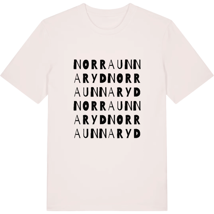 Norra Unnaryd ordlek t-shirt – t-shirt från PinShirt