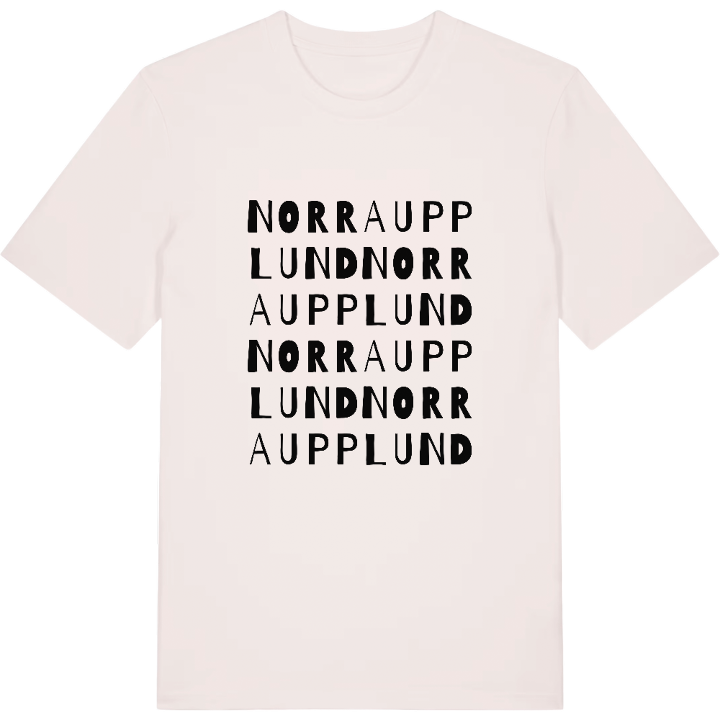 Norra Upplund ordlek t-shirt – t-shirt från PinShirt