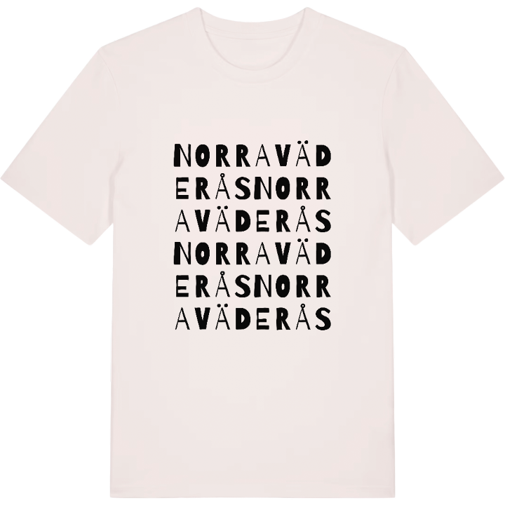 Norra Väderås ordlek t-shirt – t-shirt från PinShirt