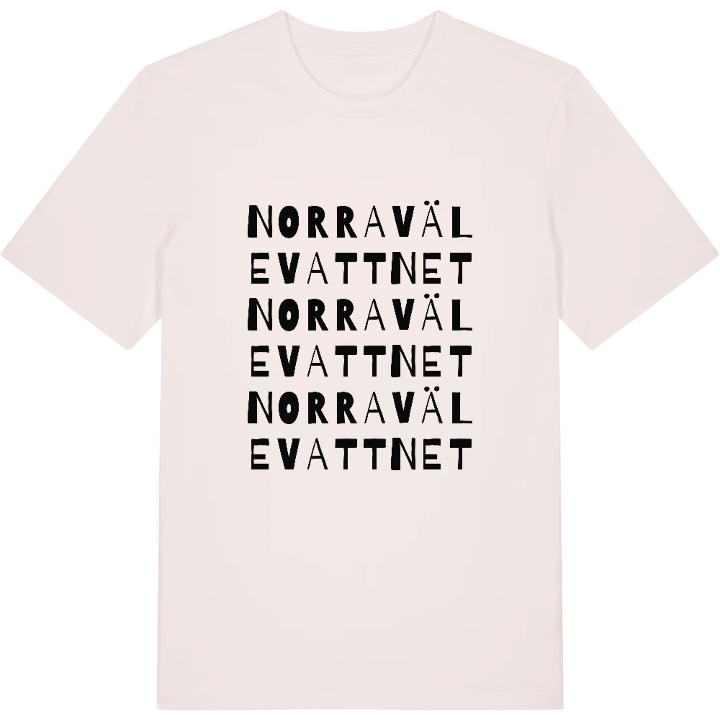 Norra Välevattnet ordlek t-shirt – t-shirt från PinShirt