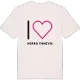 Jag älskar Norra Vånevik t-shirt stort tryck