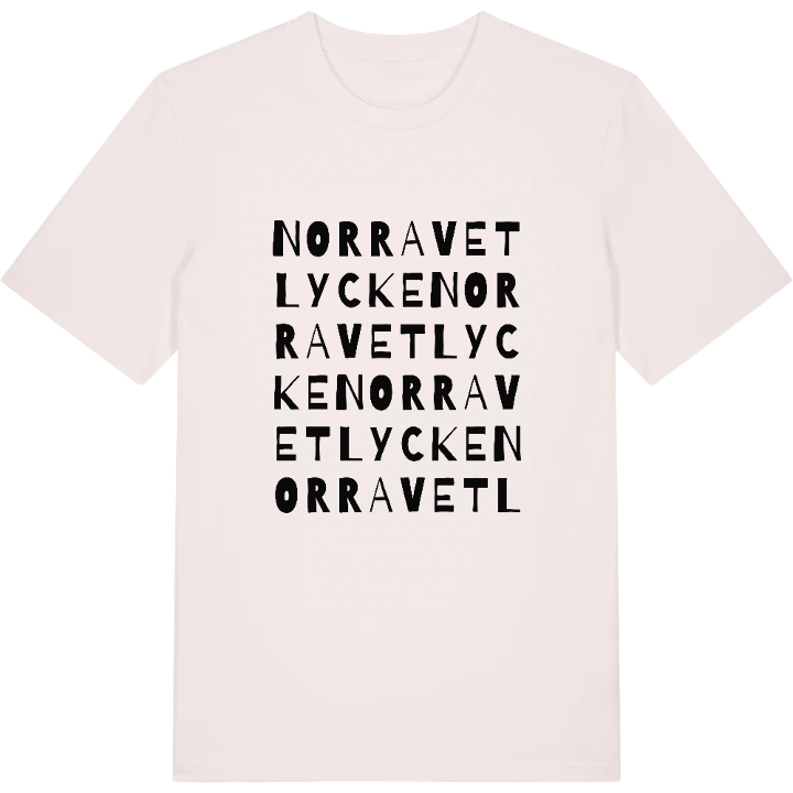 Norra Vetlycke ordlek t-shirt – t-shirt från PinShirt