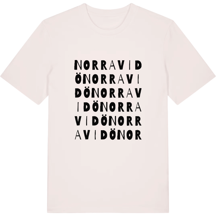 Norra Vidö ordlek t-shirt – t-shirt från PinShirt