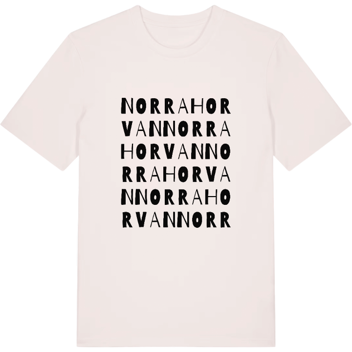 Norrahorvan ordlek t-shirt – t-shirt från PinShirt