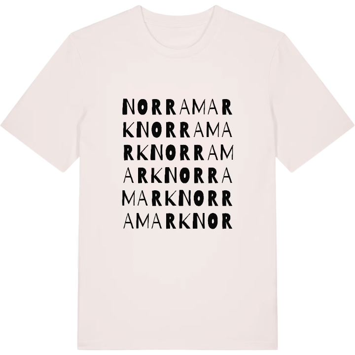 Norramark ordlek t-shirt – t-shirt från PinShirt