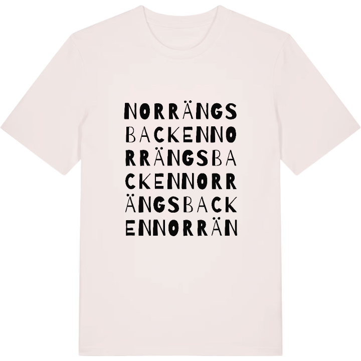 Norrängsbacken ordlek t-shirt – t-shirt från PinShirt