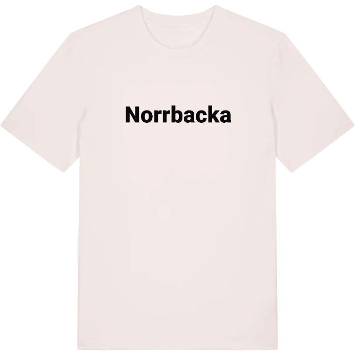 Norrbacka fetstil t-shirt – t-shirt från PinShirt