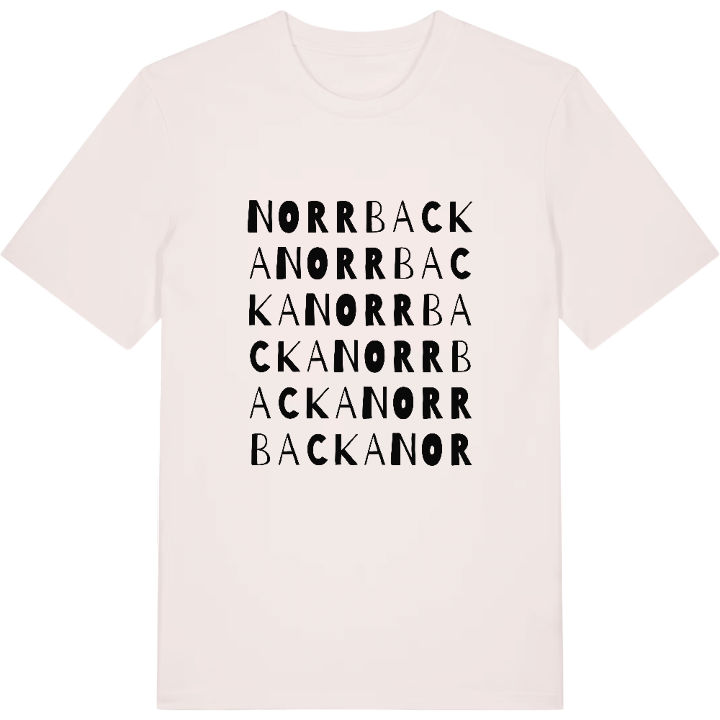 Norrbacka ordlek t-shirt – t-shirt från PinShirt