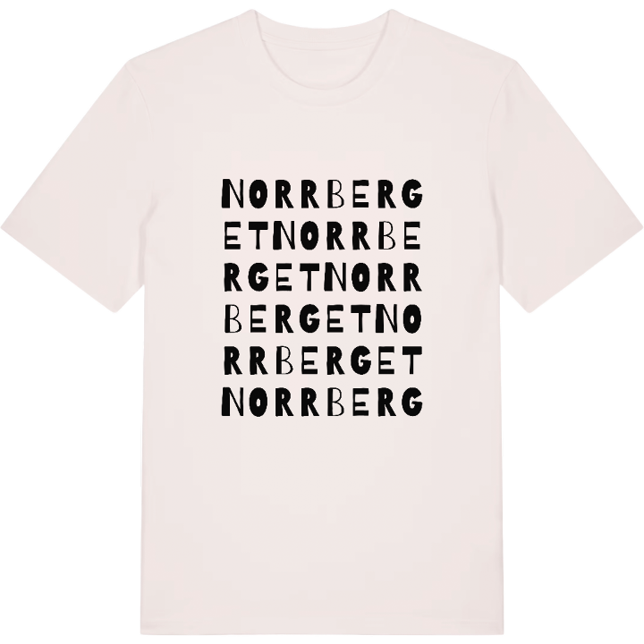 Norrberget ordlek t-shirt – t-shirt från PinShirt
