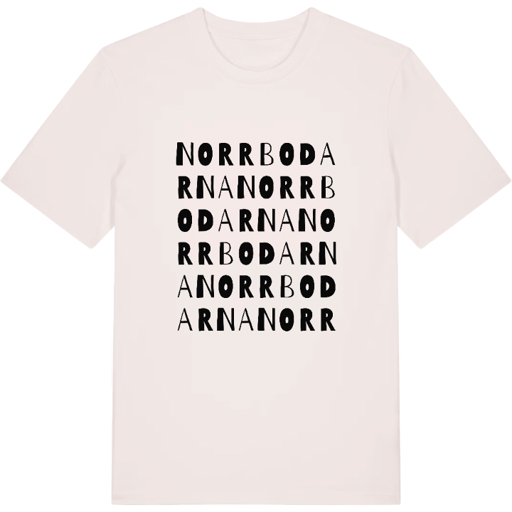 Norrbodarna ordlek t-shirt – t-shirt från PinShirt