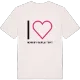 Jag älskar Norrby gamla tomt t-shirt stort tryck