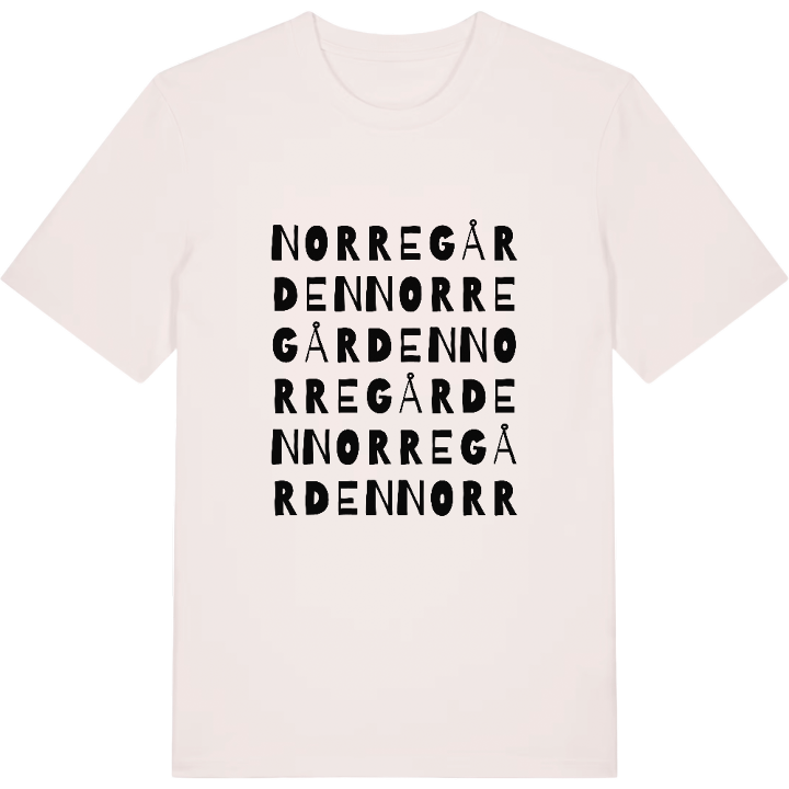 Norregården ordlek t-shirt – t-shirt från PinShirt