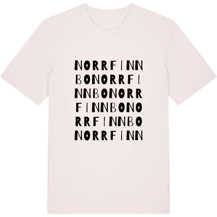 Norrfinnbo ordlek t-shirt – t-shirt från PinShirt