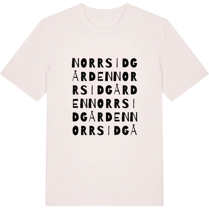 Norrsidgården ordlek t-shirt – t-shirt från PinShirt