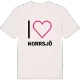 Jag älskar Norrsjö t-shirt stort tryck