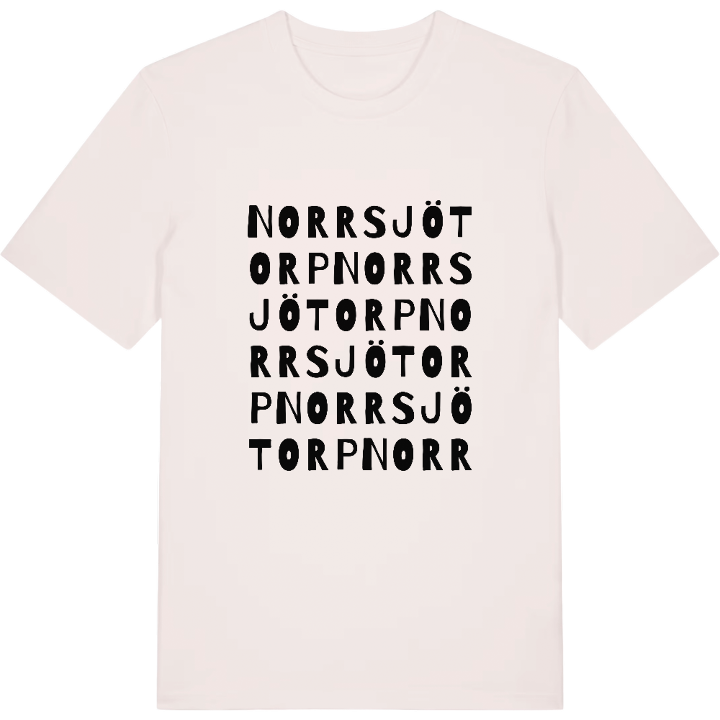 Norrsjötorp ordlek t-shirt – t-shirt från PinShirt