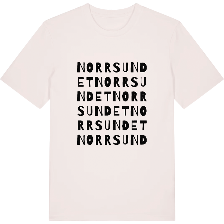 Norrsundet ordlek t-shirt – t-shirt från PinShirt