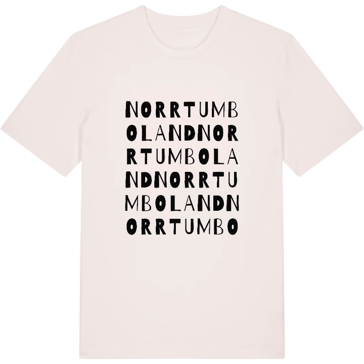 Norrtumboland ordlek t-shirt – t-shirt från PinShirt