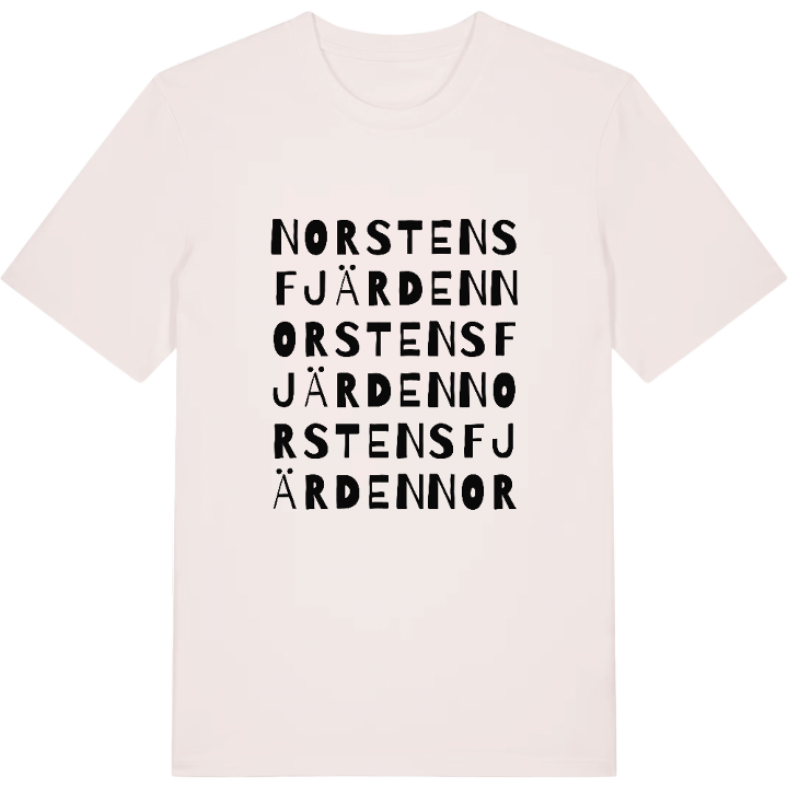 Norstensfjärden ordlek t-shirt – t-shirt från PinShirt