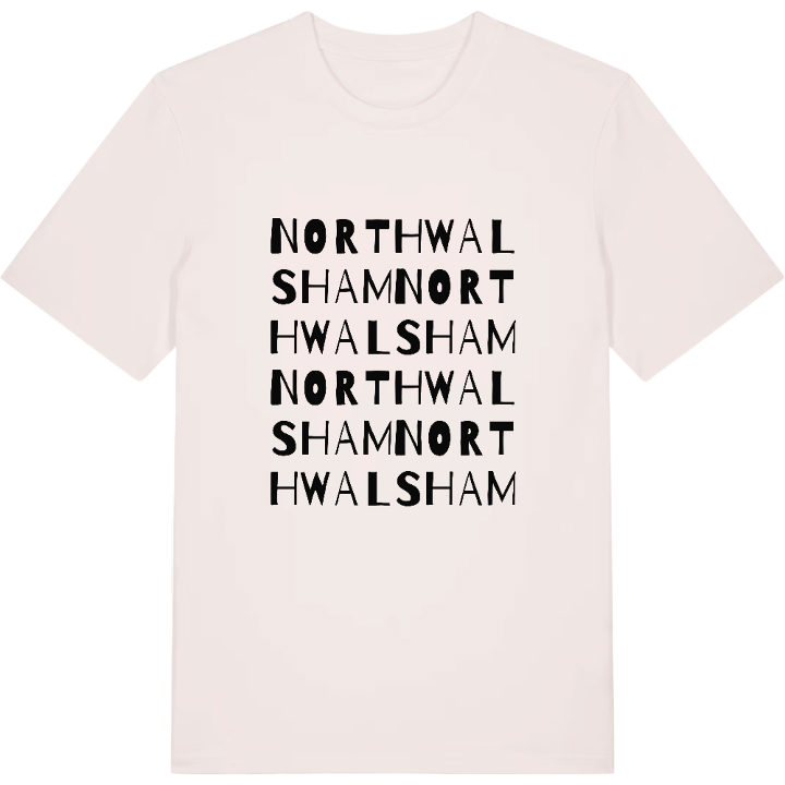 North Walsham ordlek t-shirt – t-shirt från PinShirt