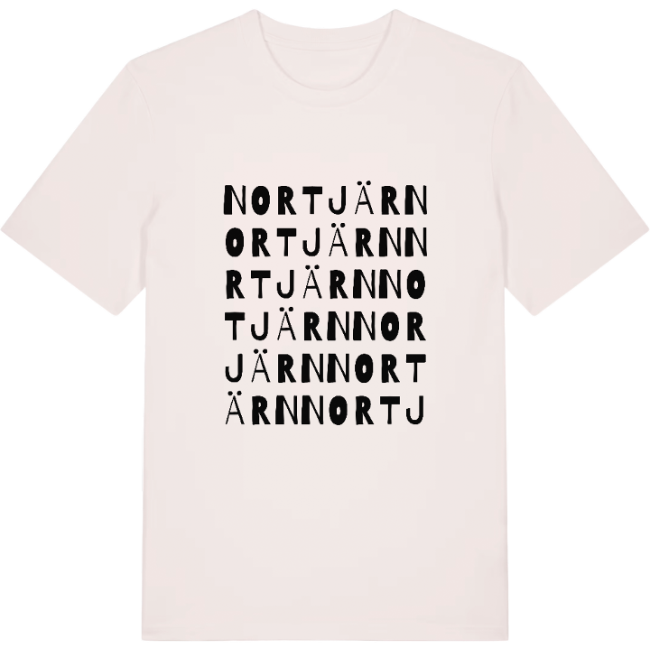 Nortjärn ordlek t-shirt – t-shirt från PinShirt