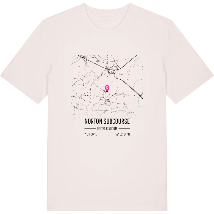 Norton Subcourse karta t-shirt – t-shirt från PinShirt