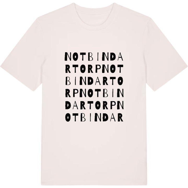 Notbindartorp ordlek t-shirt – t-shirt från PinShirt