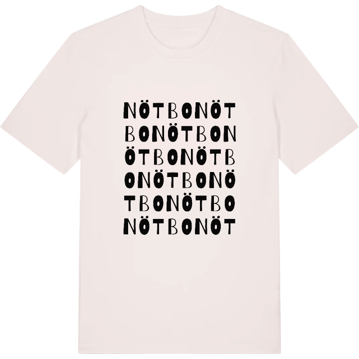 Nötbo ordlek t-shirt – t-shirt från PinShirt