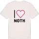 Jag älskar Noth t-shirt stort tryck