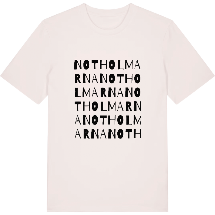 Notholmarna ordlek t-shirt – t-shirt från PinShirt