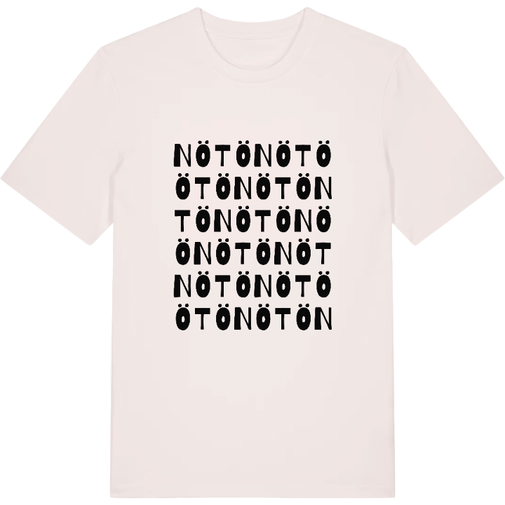 Nötö ordlek t-shirt – t-shirt från PinShirt