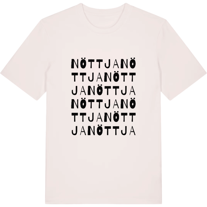 Nöttja ordlek t-shirt – t-shirt från PinShirt