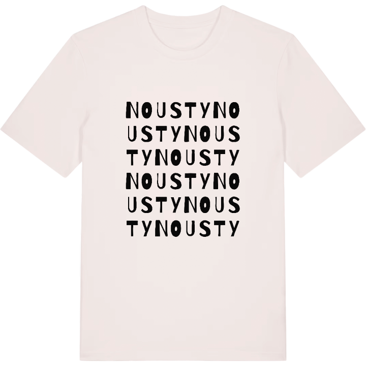 Nousty ordlek t-shirt – t-shirt från PinShirt