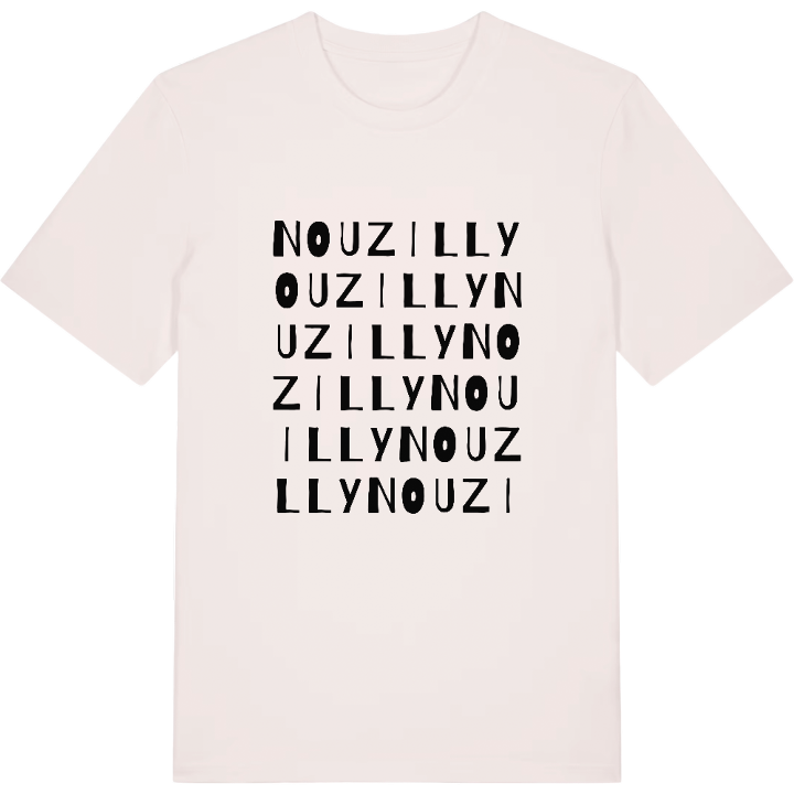 Nouzilly ordlek t-shirt – t-shirt från PinShirt