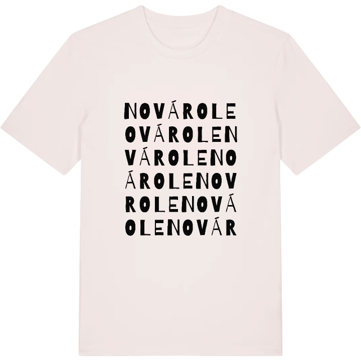 Nová Role ordlek t-shirt – t-shirt från PinShirt