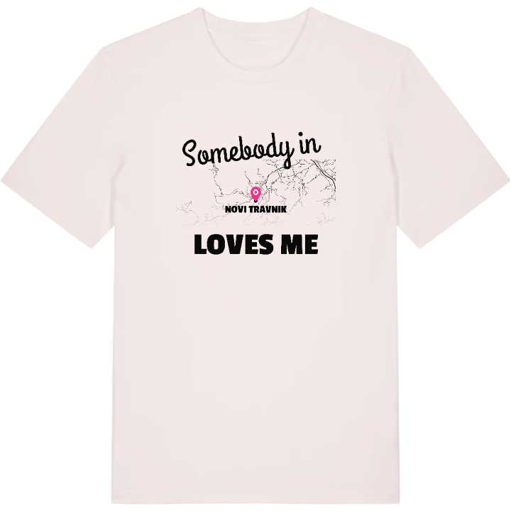 Någon i Novi Travnik älskar mig t-shirt – t-shirt från PinShirt