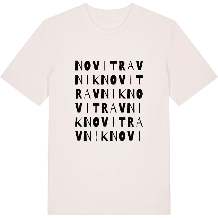 Novi Travnik ordlek t-shirt – t-shirt från PinShirt