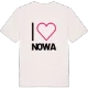 Jag älskar Nowa t-shirt stort tryck