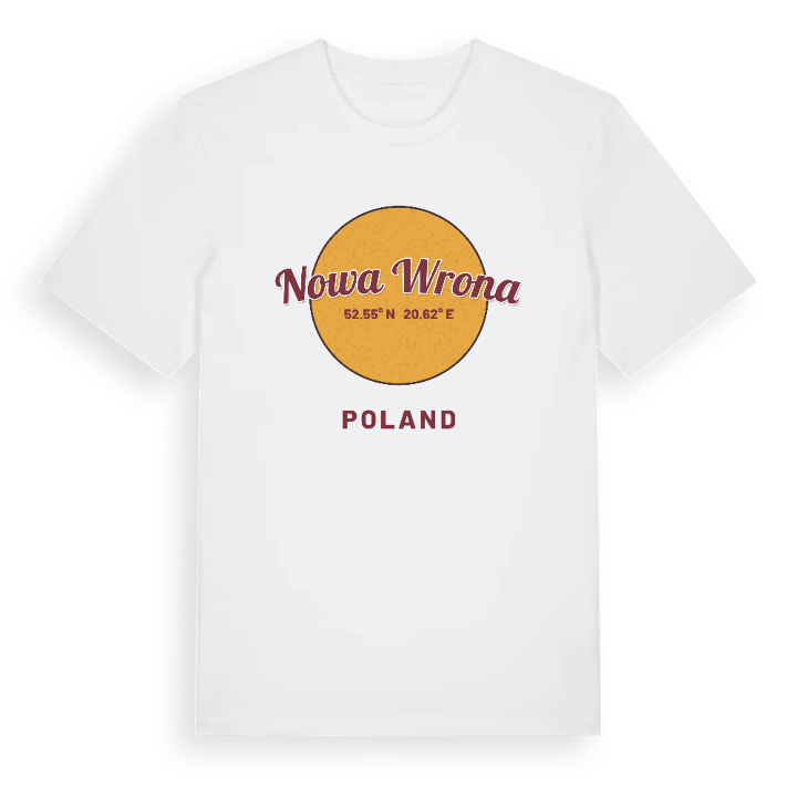 Nowa Wrona cirkel t-shirt – t-shirt från PinShirt