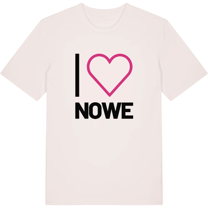 Jag älskar Nowe t-shirt stort tryck – t-shirt från PinShirt