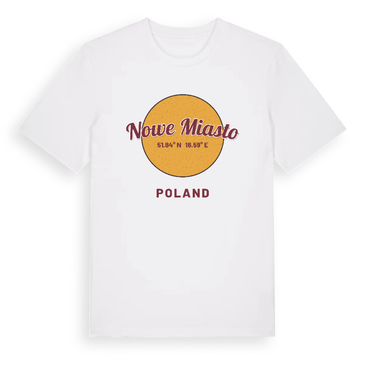 Nowe Miasto cirkel t-shirt – t-shirt från PinShirt