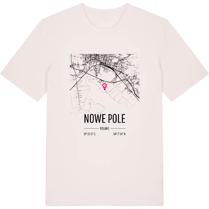 Nowe Pole karta t-shirt – t-shirt från PinShirt