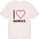 Jag älskar Nowice t-shirt stort tryck