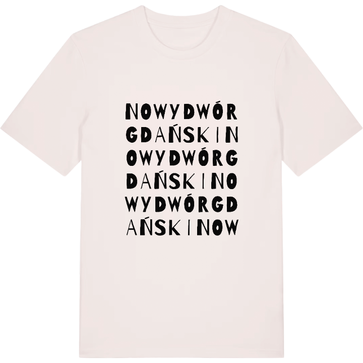 Nowy Dwór Gdański ordlek t-shirt – t-shirt från PinShirt