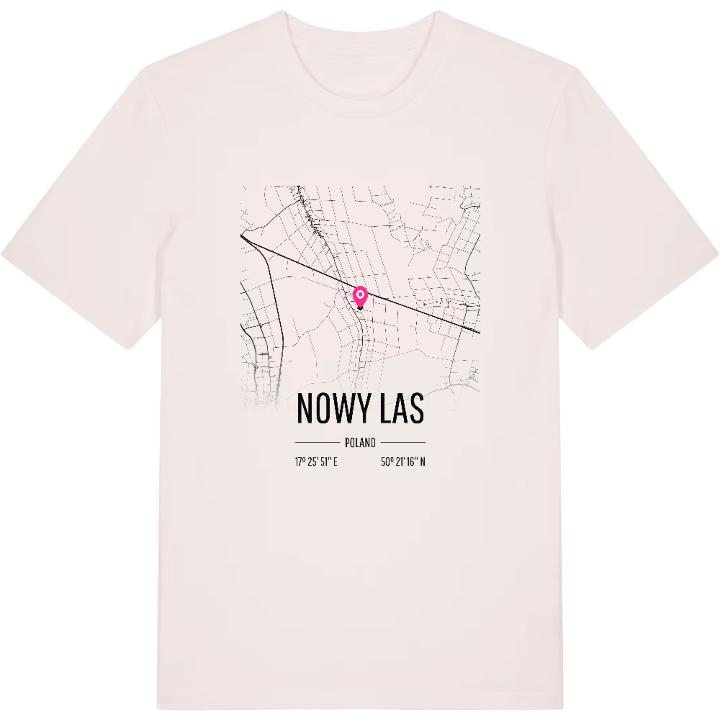 Nowy Las karta t-shirt – t-shirt från PinShirt