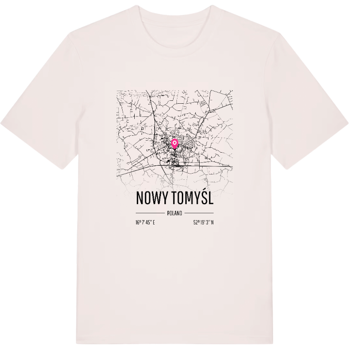 Nowy Tomyśl karta t-shirt – t-shirt från PinShirt