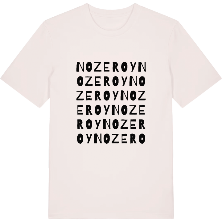 Nozeroy ordlek t-shirt – t-shirt från PinShirt