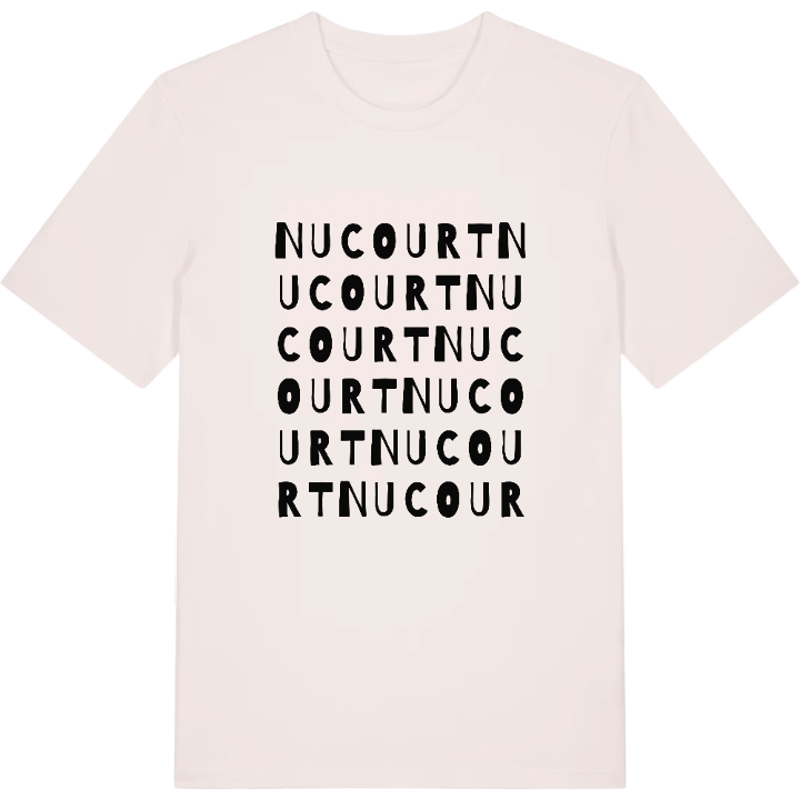 Nucourt ordlek t-shirt – t-shirt från PinShirt